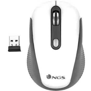 Souris optique sans fil blanche