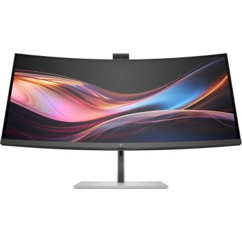HP Monitor 34 HP Display 734pm WQHD (3440x1440) Nero Argento