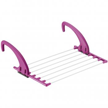 Meliconi Stendibiancheria Fucsia 52.5x34x4 cm 5m