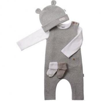 Liliput Baby-Kleidung Set, 5 Teile, grau
