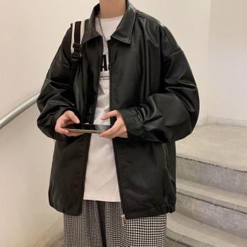 Bomber Haut de Gamme Cuir Hip-Hop