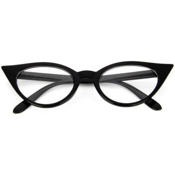 Elbru 2022 Unisex Cat Eye Eyeglasses Frame