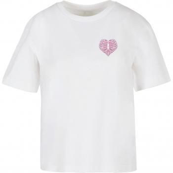 T-shirt Miss Tee Heart Cage da donna Rosa