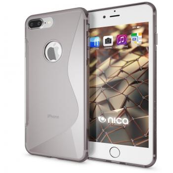 Custodia protettiva sottile per iPhone 8 Plus/7 Plus NICA con finitura opaca