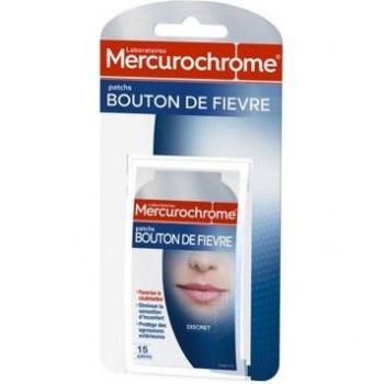 Botón de Fiebre Mercurochrome con Parche de Silicona 15 uds