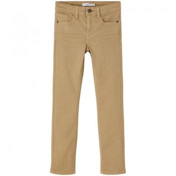 Pantaloni Name it Theo Twi Kelp Marrone