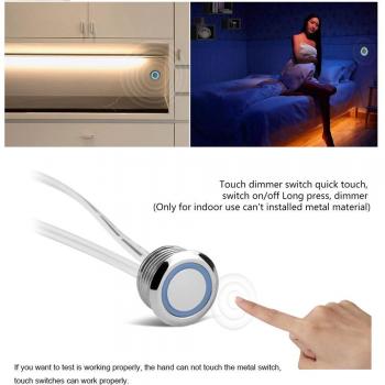 Touch Control LED Dimmer for 5050/2835 Backlight, 5V/12V/24V