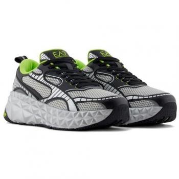 EA7 Kobra Tech Planas – Multideporte, Cordones, Gris