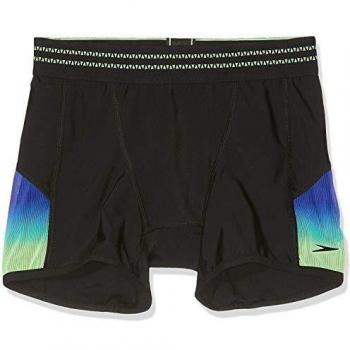 Shorts Speedo HydroPanel Aqua Homme Noir Étincelant Zest Bleu
