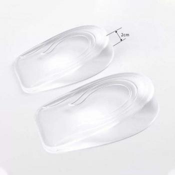 Semelles Intérieures Femme Rehaussées – Gel de Soulagement Invisible