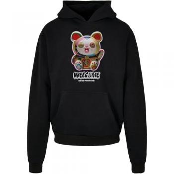 Kapuzensweatshirt Welcome Cat von Mister Tee