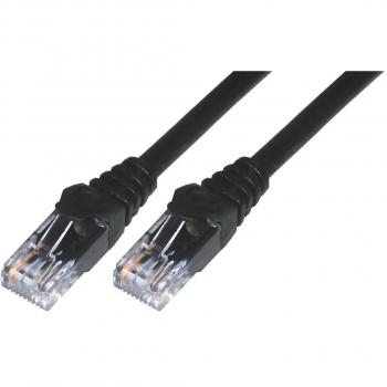 Cordon de Raccordement RJ-45 3m UTP Catégorie 6 Noir