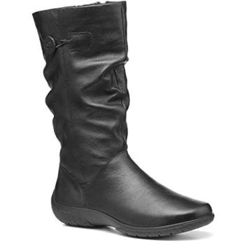 Bottes noires Derrymore II à zip large