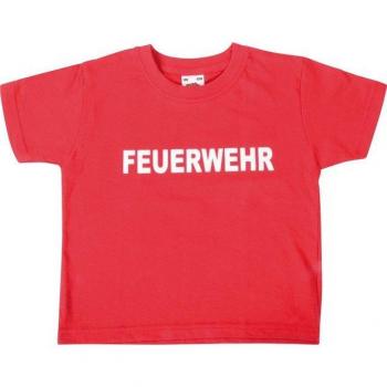 EDUPLAY Feuerwehr Kinder T-Shirt, Größe 116