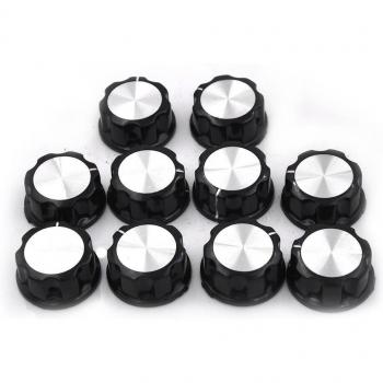 WH118/WX050 Bakelite Potentiometer Knob Kit (10pcs)