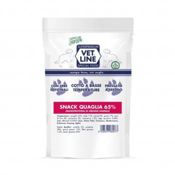 Snack Grain Free di Quaglia per Cani 80g