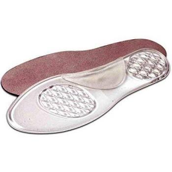 Comforsil Plantillas Forradas con Puente Desmontable Talla L, 1 Par