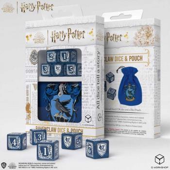 Ensemble de dés Q Workshop Harry Potter Maison Serdaigle