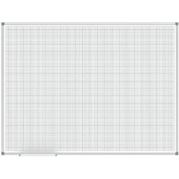 Lavagna Maul Standard 90x120 cm, Bianco, Griglia 10x10 mm