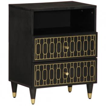 VidaXL Night Table 50x33x60 cm Solid Wood Mango