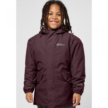 Jack Wolfskin Kids’ Jacket “Cosy Bear” – Outdoor‑Kapuze, Rot, 104