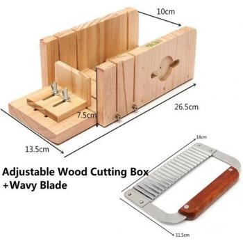 Pine Soap Making Kit with Stainless Steel Slicer