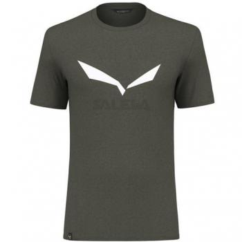 SALEWA Solidlogo Dry Shirt Herren dunkeloliv 3XL