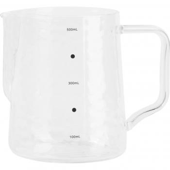 500ml Glass Frothing Cup with Handle