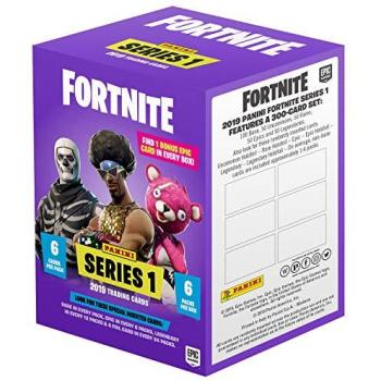 Panini Fortnite Trading Cards Blasterbox, 37 Karten und eine hochwertige Epic-Karte