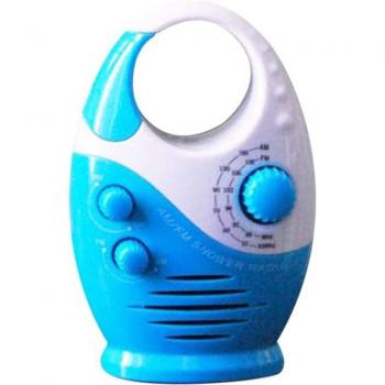 Radio portátil IPX4 para música en la ducha
