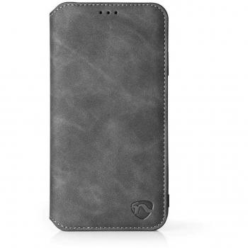 Nedis SSW20006BK Weicher Touch‑Schrank mit Geldbeutel für Apple iPhone 7/8, Schwarz