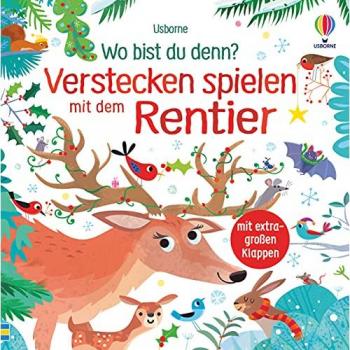 Sam Taplin Wo Bist Du Denn? Verstecken Spielen Mit Dem Rentier: Mit Extragroßen Klappen