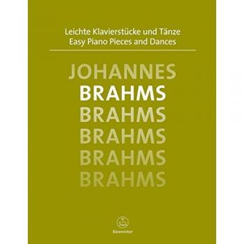 Johannes Brahms Leichte Klavierstuecke Und Tänze