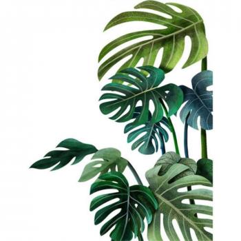 Tropical Palms Peel‑and‑Stick