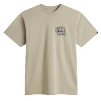 Vans New Stax Hooded T-Shirt Grau – Größe XL