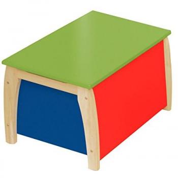 Massivholz-Spielzeugtruhe von Roba, 35 cm breit, 56 cm tief und 40,5 cm hoch