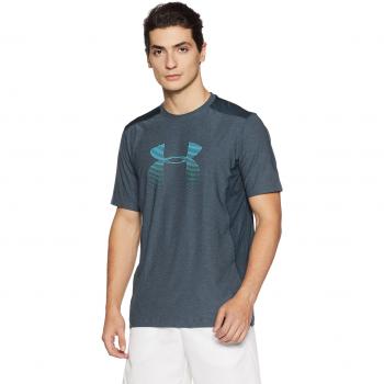Under Armour Ua Raid Graphic Ss Maglietta A Maniche Corte Uomo Grigio