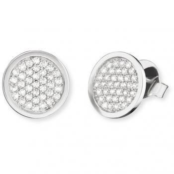 Engelsrufer “Angel Glow” Damen–Ohrstecker – 2‑teiliger Set aus Sterlingsilber und Zirkonia