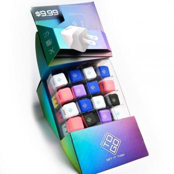 Cavo Flat USB AM a Micro USB M 1m Verde/Nero