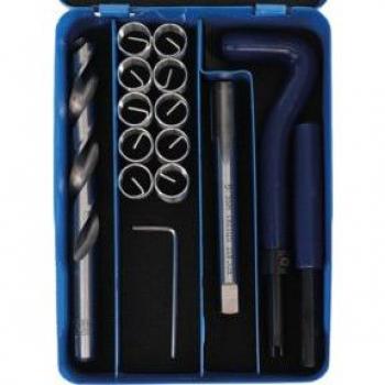 Set di riparazione per filetti M12 x 1,0 14 pezzi