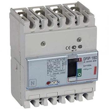 Legrand Disjoncteur 4P 100A 36kA DPX³ 160