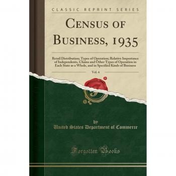 Census of Business, 1935, Vol. 4: Retail Distribution; Types of Operation; Relative Importance of Independents, Chains and Other Types of Operation in ... Specified Kinds of Business
