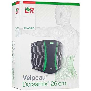 Dorsamix L&R Rückenbandage – 26 cm, Schwarzgrün, T5