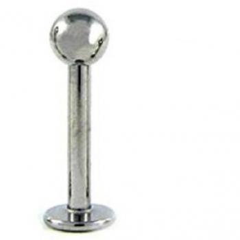 Set 3pz. Piercing Pallina 12mm per Labbro e Orecchio in Acciaio