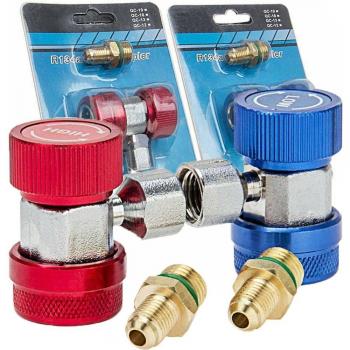 R134A Auto AC Manifold Gauge Set with Quick Couplers