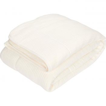 Couverture teddy blanc doux