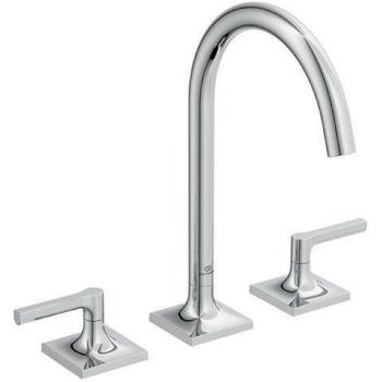 Elegante 3-Loch-Waschtischarmatur JOY NEO