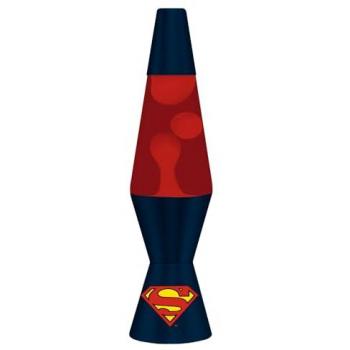 Lampe à lave en boîte Superman 9×9×36 cm