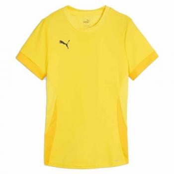 TeamGoal Women’s Puma Speed T-Shirt – Black & Yellow