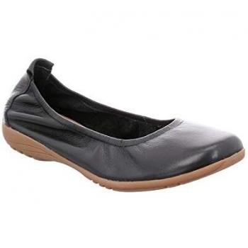 Balerinas de piel Josef Seibel Fenja 01 para mujer en color negro